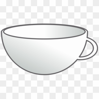 Clipart - White Tea Cup Clip Art, HD Png Download