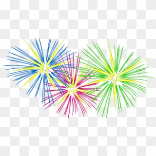 Fireworks 2 - Picsart Happy New Year Png, Transparent Png