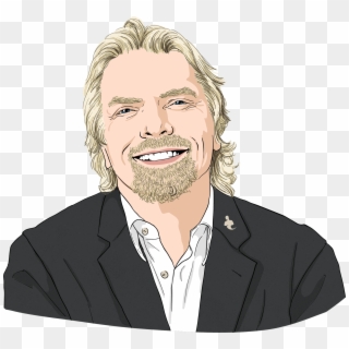 Richard Branson - Illustration, HD Png Download