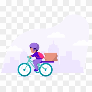 Steady Delivers - Cycling, HD Png Download