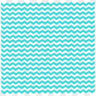 Small - Teal Zig Zag Transparent, HD Png Download