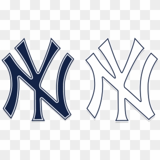 New York Yankees Logo Png Transparent Svg Vector Logos - Logos And Uniforms Of The New York Yankees, Png Download