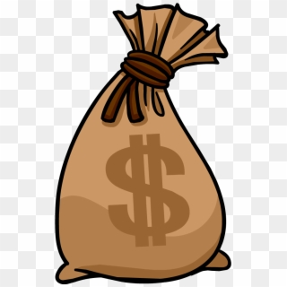 Money Bag Icon - Cartoon Money Bag Transparent, HD Png Download