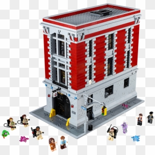 Lego 75827 Ghostbusters Firehouse - All Lego Ghostbusters Sets, HD Png Download
