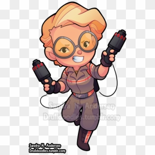 Ghostbusters Clipart Gun - Ghostbusters 2016 Chibi, HD Png Download