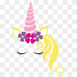 Unicorn, Unicorn Crown, Flower Crown, Horn, Magic, - Transparent Unicorn Head Png, Png Download