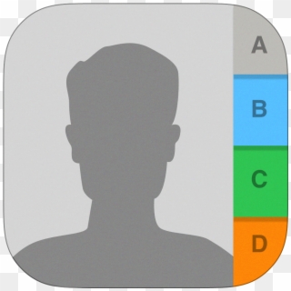 Contacts Icon - Ios 10 Contacts Icon, HD Png Download