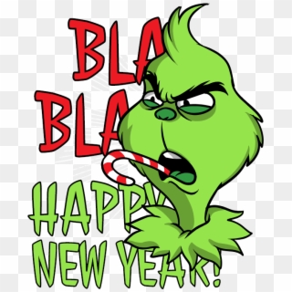 Happy Grinch New Year - Grinch Happy New Year, HD Png Download