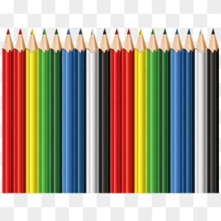 Download School Pencils Decor Clipart Png Photo - Lapiz De Colores .png, Transparent Png