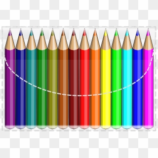 This Free Icons Png Design Of Colouring Pencils, Transparent Png