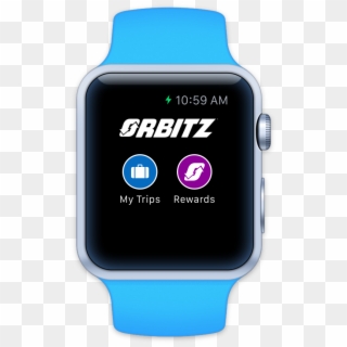 Orbitz Flights, Hotels, Cars For Apple Watch - Apple Watch Step Counter Swift, HD Png Download