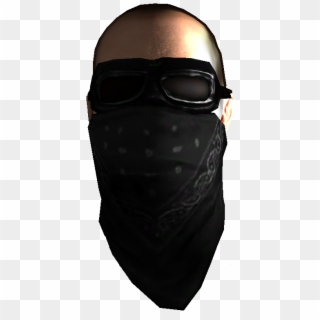 Transparent Bandana New Vegas - Face Mask, HD Png Download