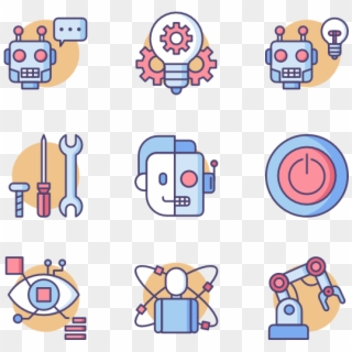 Robotics Icons, HD Png Download