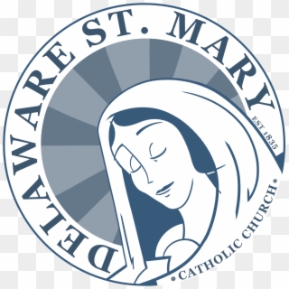 Mary Catholic Church, Delaware, - Logo For Catholic Church, HD Png Download