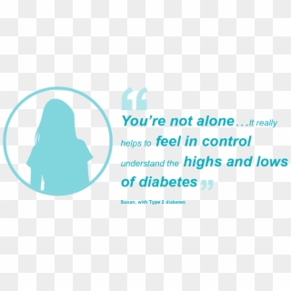 Quote Icon - You Re Not Alone Diabetes, HD Png Download