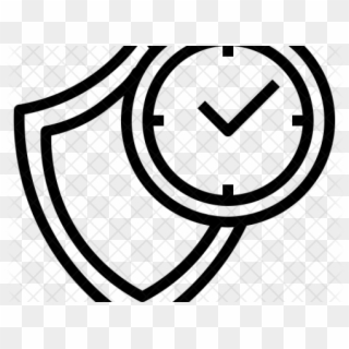 Safe Clipart Safety Icon - Clock Web Icon, HD Png Download