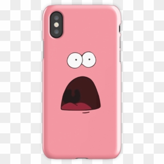 Surprised Patrick Iphone X Snap Case - Bt21 Cooky Iphone Case, HD Png Download