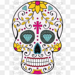 Sugskull Decor Southwestern Pinterest Skull Sugar And - Anniversaire Tete De Mort Mexicaine, HD Png Download