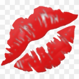 Kiss Mark Png - Transparent Background Lipstick Emoji, Png Download