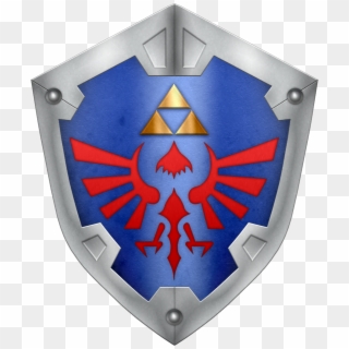 Zelda Hylian Shield With Sword / - Legend Of Zelda Ocarina Of Time 3d Icon, HD Png Download