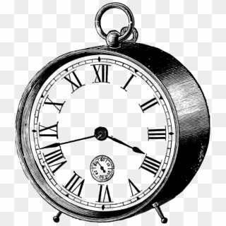 Clocks Clipart - Vintage Clock Png, Transparent Png
