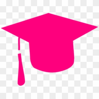 Graduation Clipart Pink - Pink Graduation Cap Clipart, HD Png Download