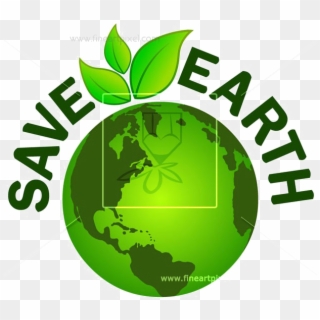 Save Earth Png Background Image - Save The Earth Logo, Transparent Png