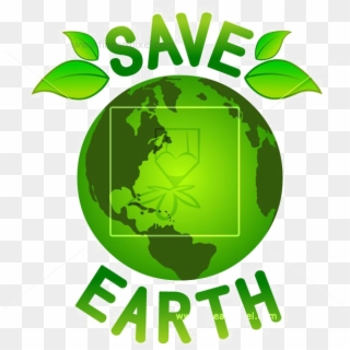 Save Earth Transparent Background Png - Graphic Design, Png Download