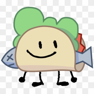 Clipart Free Image Taco Intro Png Battle For Dream - Battle For Dream Island Bfb Taco, Transparent Png