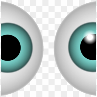 Free Eyeball Clipart Scary Eyes Clipart At Getdrawings - Circle, HD Png Download