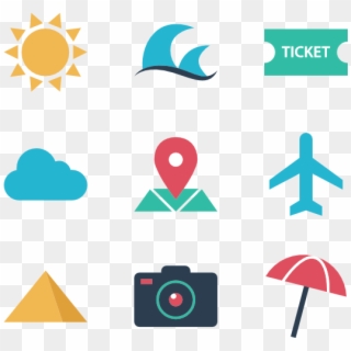 Travel And Vacation - Flaticon Com Vacation Icons, HD Png Download