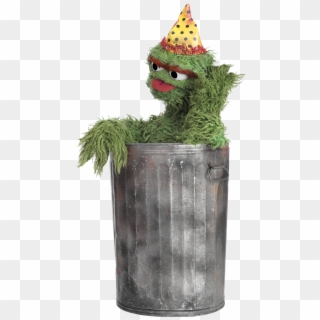 Oscar The Grouch In A Party Hat Need We Say More @sesamestreet, HD Png Download