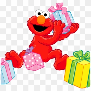 Elmo Clipart 4 Elmo Birthday Png - Birthday Elmo Clipart, Transparent Png