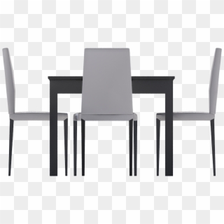 Rightview - Table And Chairs Front View, HD Png Download