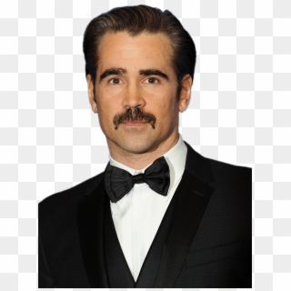 Colin Farrell With Mustache - Colin Farrell, HD Png Download