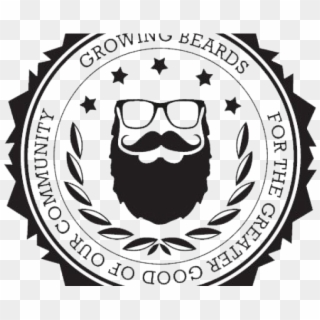 No Shave Movember Mustache Png Transparent Images - Beard Logo, Png Download