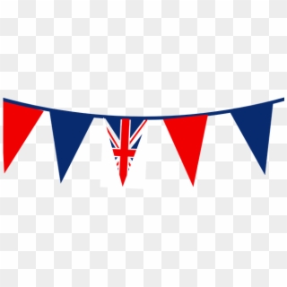 Bunting Clipart Red White Blue Bunting - Clip Art Union Jack Flag, HD Png Download