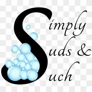 Simply Suds & Such Logo - Calligraphy, HD Png Download