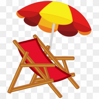 Beach - Clipart Beach Chair, HD Png Download