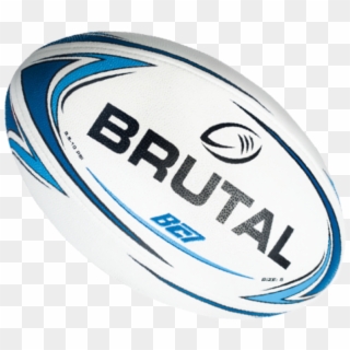 Promotional Personalised Logo Rugby Balls - Brutal Rugby, HD Png Download