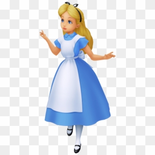 Female Protagonist And Title Character Of Disney's - Alice In Wonderland Characters Alice, HD Png Download