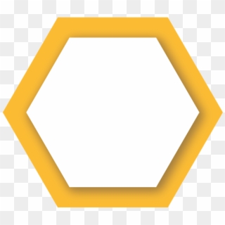 Yellow Hexagon Infographic - Sign, HD Png Download