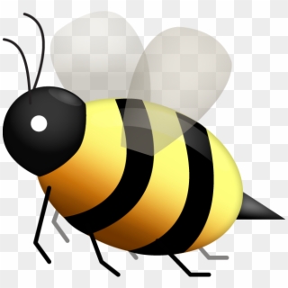 Honey Bee Png - Emoji Of Bee, Transparent Png