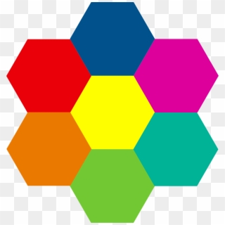 Hexagon Cliparts - Heksagonal Png, Transparent Png