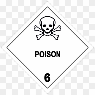 Graphic Transparent Library Black And White Cool Hazardous - Toxic Substances Label, HD Png Download