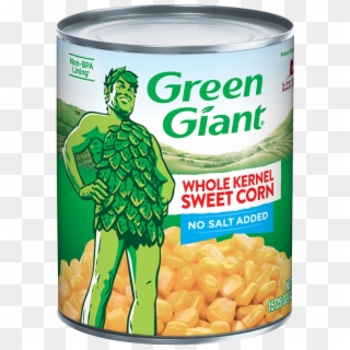 Green Giant® No Salt Added Whole Kernel Sweet Corn - Cans Of Green Beans, HD Png Download