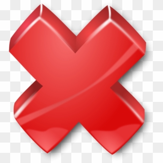 Red Cross Png Pic - Green Red Cross Tick, Transparent Png