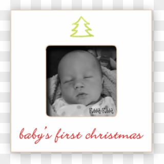 Baby's First Christmas Snow - Picture Frame, HD Png Download