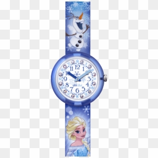 Disney Frozen Elsa & Olaf - Disney Flik Flak Watch, HD Png Download