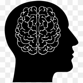 In Man Head Big Image Png Ⓒ - Brain In Man Head, Transparent Png